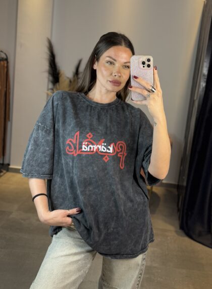 Oversized T-Shirt „F@ck Karma“