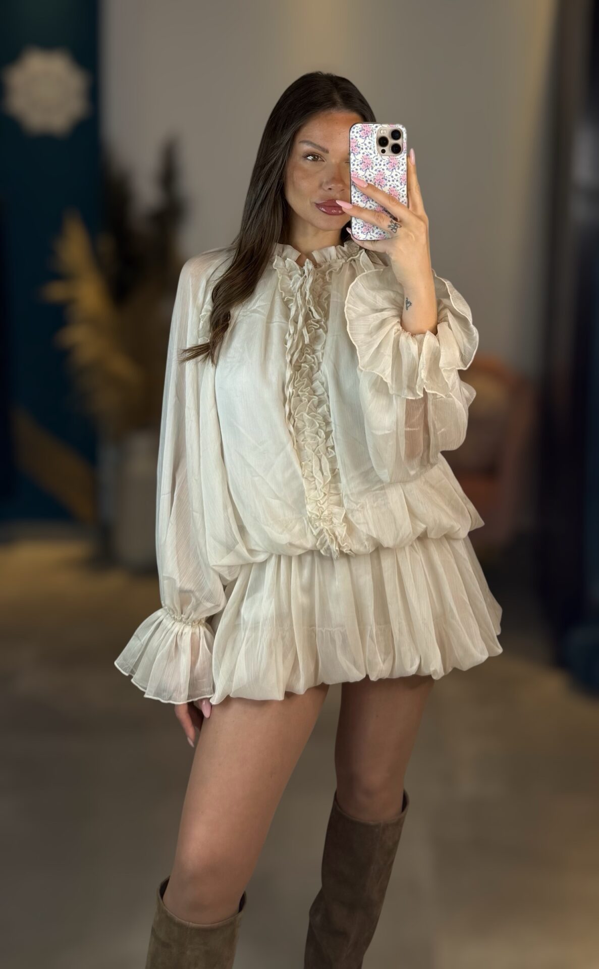 Mini Boho Dress - Image 4