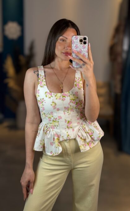 LUMINA Rosalie Floral Corset Top